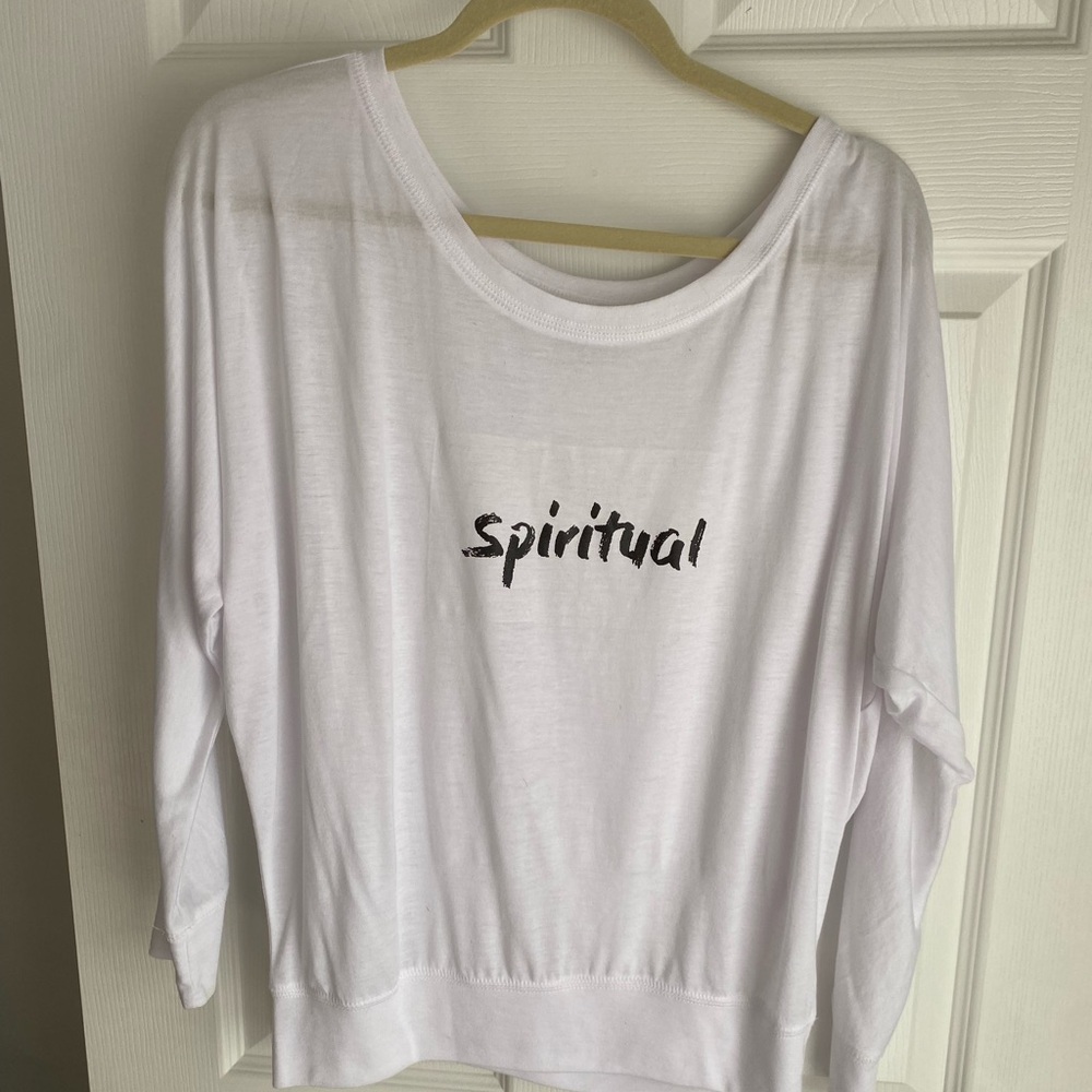 Om & Ah London Long Sleeve Spiritual Shirt - L